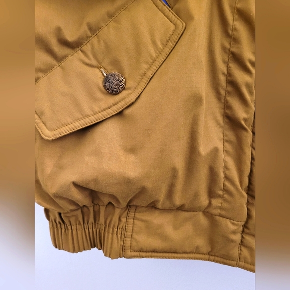 Vintage 80s/90s Skiing Passport Jacket | Size M | Brown - Picture 7 of 12